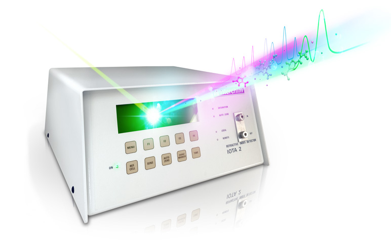 Differential refractometer IOTA 2 purification